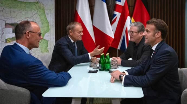 Лідери Німеччини, Франції, Польщі та Великої Британії прямують до Києва