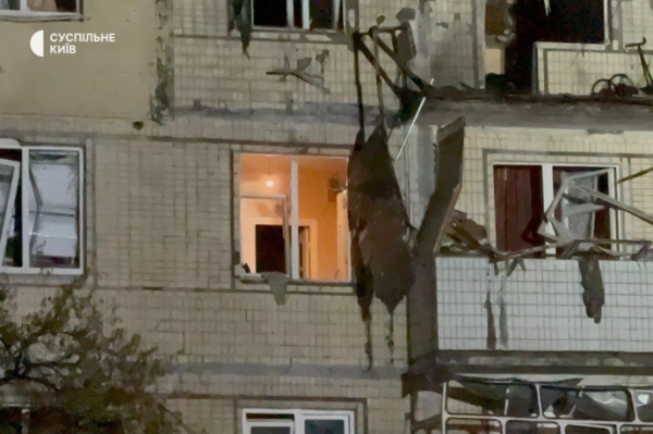 ЗМІ опублікували фото київської Оболоні після масованої атаки