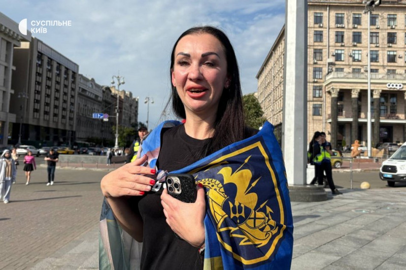 На Майдані Незалежності вшанували пам'ять загиблих морпіхів та провели акцію-нагадування про полонених