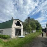 На Київщині пошкоджені приватні будинки в одному із районів: наслідки ранкової атаки дронів