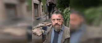 Упал вместе с бетоном: в Киеве обвалился балкон, на котором стоял американский режиссер (видео)