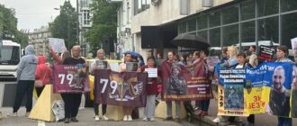 "Якщо сидіти вдома, ніхто їх шукати не буде": біля Верховної ради мітингували родичі полонених та зниклих безвісти
