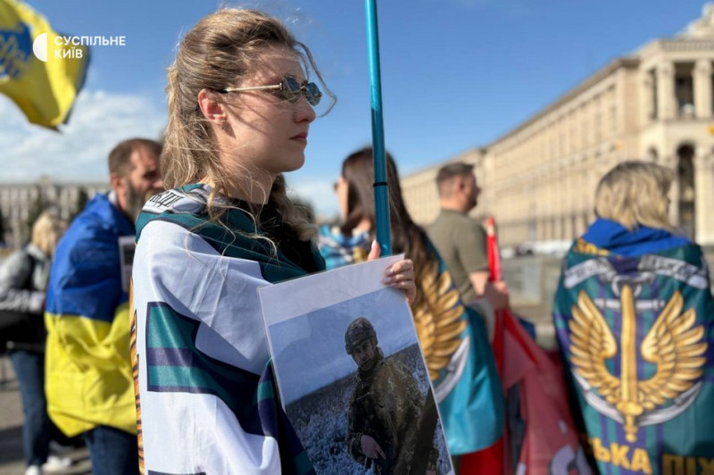 На Майдані Незалежності вшанували пам'ять загиблих морпіхів