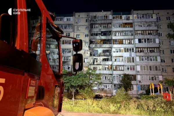 ЗМІ опублікували фото київської Оболоні після масованої атаки