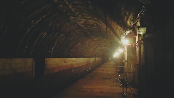 Недостроенная станция киевского метрополитена 
