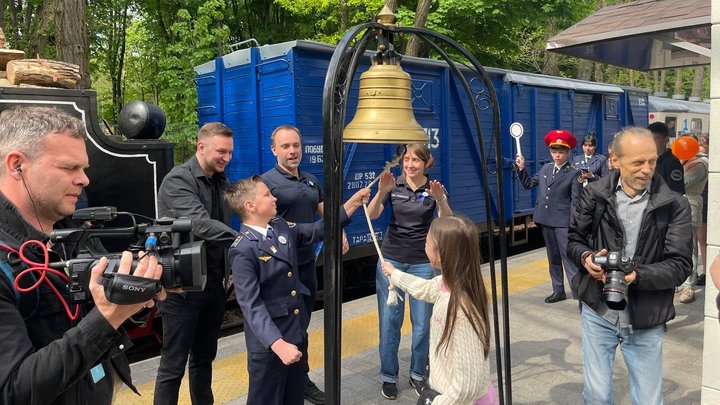 Київська дитяча залізниця відкрила новий сезон