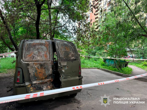 У Києві затримали чоловіка, який на замовлення спецслужб РФ підпалив авто військового