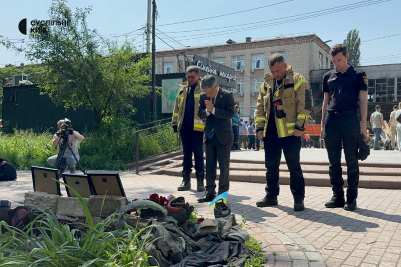 Аварійно-рятувальні роботи у Солом'янському районі Києва призупинили