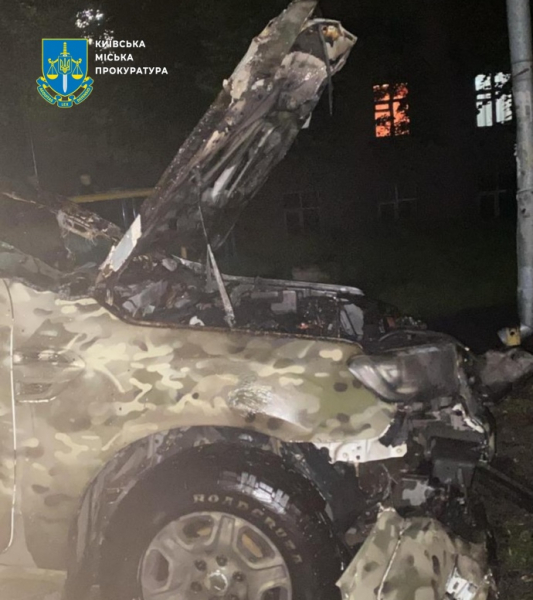 Герою України у День народження в Києві спалили авто – підозрюваного затримали