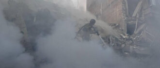 РФ ударила по Киеву ракетой с кассетным боеприпасом