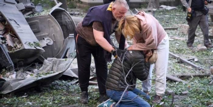 Удар по Киеву 17 июня