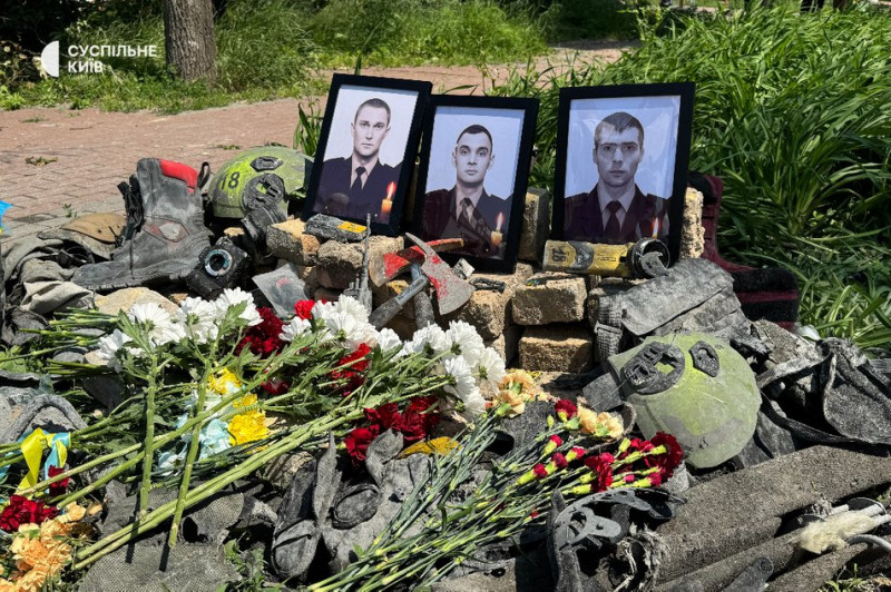 Аварійно-рятувальні роботи у Солом'янському районі Києва призупинили