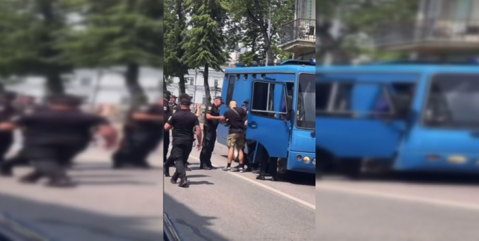 полиция, автозак, киевпрайд, парад