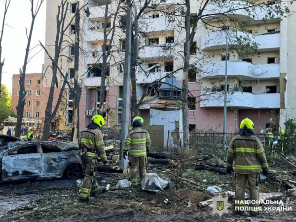 Комбінований удар по Києву: кількість загиблих зросла до 9, серед них дитина