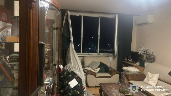Поліція показала наслідки російської атаки у Києві