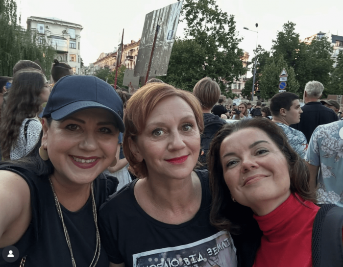 Маричка Падалко Анжелика Рудницкая, Маричка Падалко и Римма Зюбина