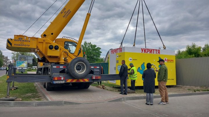 У КМДА пояснили, чому Київ не може встановлювати мобільні укриття