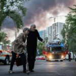 Массированная ночная атака дронов и ракет на Киев: разрушение в 5 районах столицы