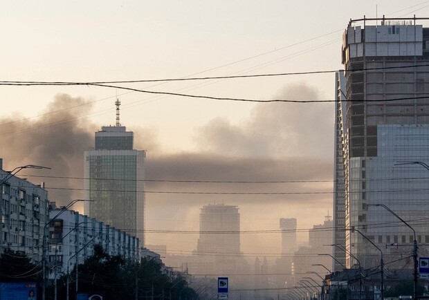 Атака на Київ. Фото: Associated Press