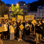 В Киеве митингующие в пятый раз вышли на протесты