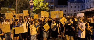 В Киеве митингующие в пятый раз вышли на протесты