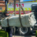 У Києві знешкодили бойову частину російської ракети, яка впала біля житлових будинків