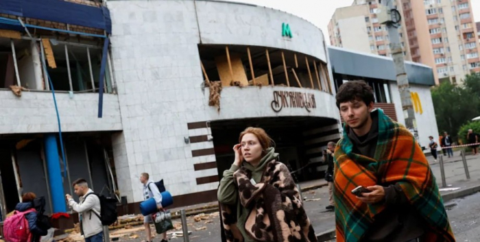 метро Лукьяновская пострадала от удара РФ