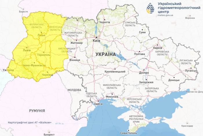 прогноз погоды гидрометцентр украина