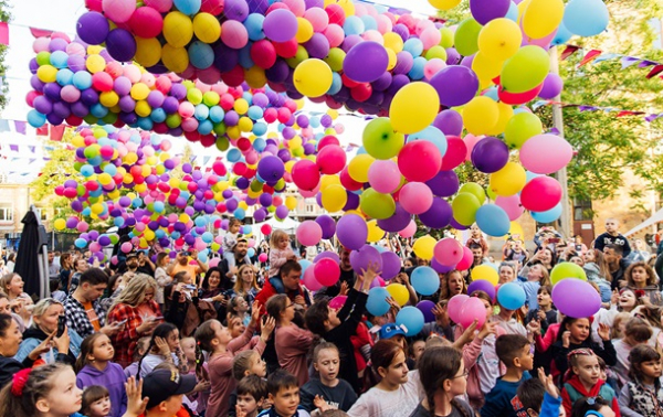 В Киеве проходит детский фестиваль Jumpalooza на арт-заводе Платформа