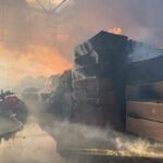 РФ вночі атакувала безпілотниками Київщину: виникла масштабна пожежа на території підприємства