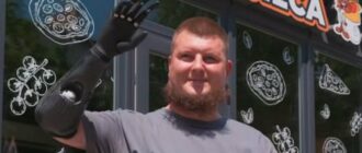 Втратив руки на фронті, але не силу духу: на Київщині ветеран здійснив давню мрію і відкрив піцерію