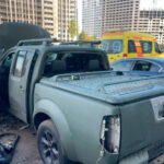 В Киеве из-за неизвестного устройства взорвалось авто