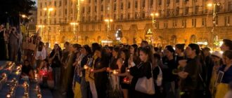 На Майдані Незалежності у Києві відбувся вечір-вшанування загиблих воїнів