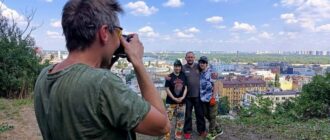 На столичному Подолі Замкову гору розчистили від чагарників, тепер там можна знову милуватися краєвидами Києва