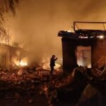 Пожежі на підприємстві та гаражному кооперативі: що відомо про наслідки атаки по Білій Церкві