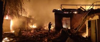 Пожежі на підприємстві та гаражному кооперативі: що відомо про наслідки атаки по Білій Церкві
