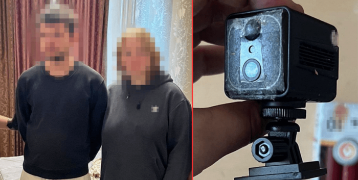 В Киеве двое агентов ФСБ расставляли камеры в многоэтажных домах