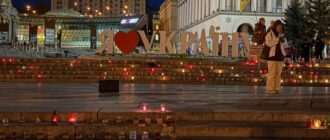 Вогні пам'яті запалили на Майдані Незалежності у Києві