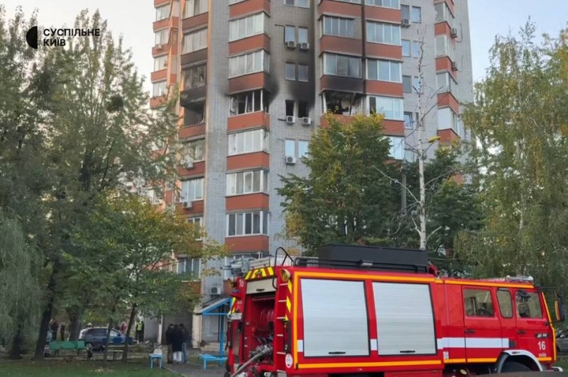 Обстріл Києва вночі 22 жовтня: спалахнули пожежі, є загиблі