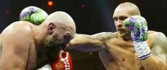Усик переміг Ф'юрі: фото і відео легендарного боксерського бою
