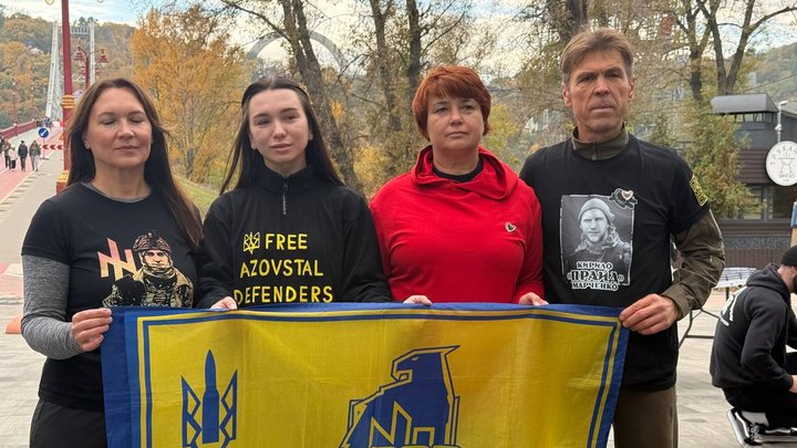 У Києві відбувся забіг підтримку військовополонених оборонців "Азовсталі"