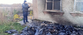 Поліція показала наслідки удару по Київщині Поліція показала наслідки удару по Київщині