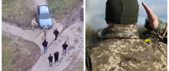 У Києві ТЦКівці влаштували стрілянину і били по авто чоловіка: відео і пояснення військкомату