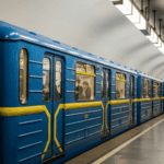 На станції метро в Києві чоловік упав на колії: відео