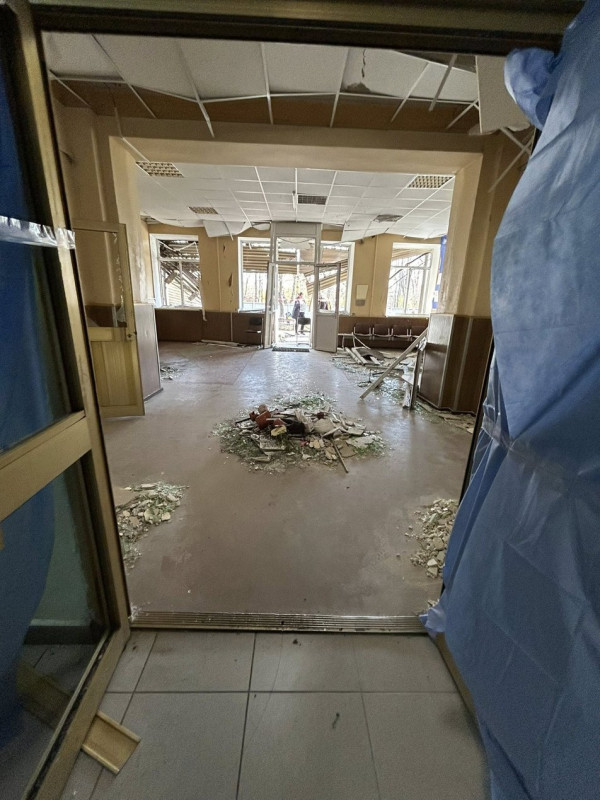 Атака РФ на Київ 14 листопада: пошкоджений Інститут отоларингології