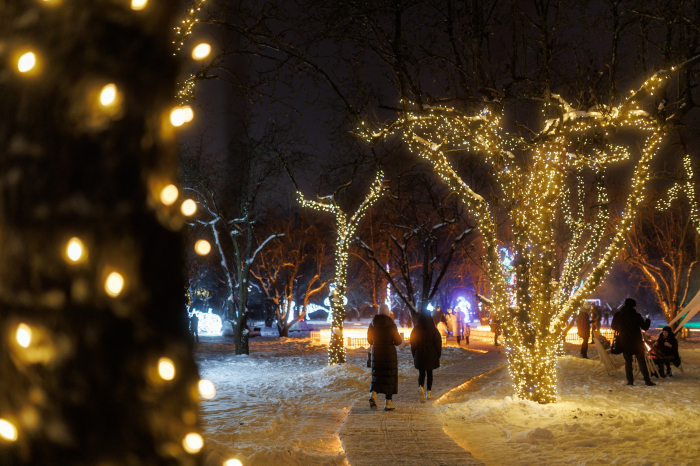 Магія серед темряви: ILLUMINARIUM повертається на ВДНГ з казковими світловими інсталяціями фото 1