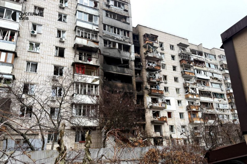 У Вишгороді одна людина загинула і майже два десятки поранено внаслідок російської атаки