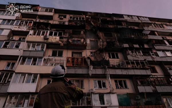 Удар по Києву: число постраждалих зросло до 30 Удар по Києву: число постраждалих зросло до 30