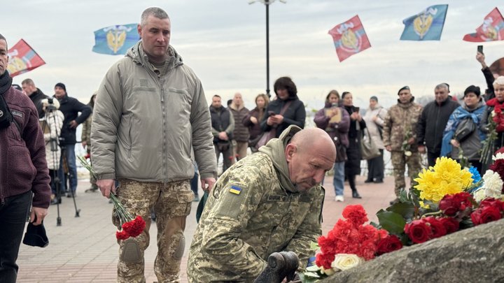 У Києві вшанували пам'ять загиблих морських піхотинців