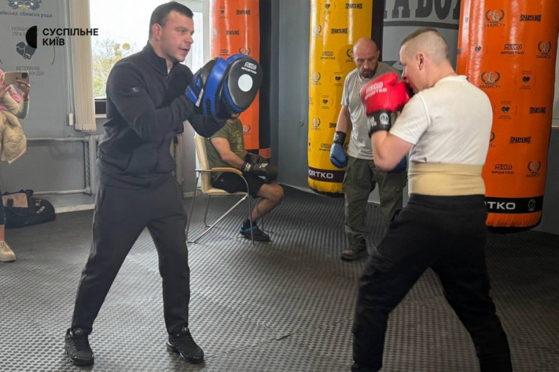 У Києві відкрили зал адаптивого боксу для ветеранів війни